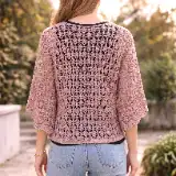 Boho Lacy Crochet Cardigan Pattern — photo 2