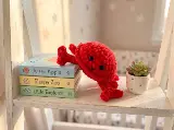 Mini Crab Amigurumi Pattern, Cute Beach Crochet Sea Animal Toy, Easy Beginner Plush Crab Softie, Nursery Decor, PDF Pattern Instant Download — photo 1