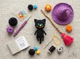 Smiling Kitten Amigurumi Crochet Pattern PDF, Easy Beginner Cat Stuffed Animal, Jointed Amigurumi Kitten Sewing Pattern Instant Download — photo 2