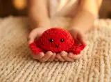 Mini Crab Amigurumi Pattern, Cute Beach Crochet Sea Animal Toy, Easy Beginner Plush Crab Softie, Nursery Decor, PDF Pattern Instant Download — photo 4