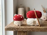 Cat Mushroom Amigurumi Crochet Pattern, Easy Toadstool Cat Plushie, Champignon Cat Keychain Toy, PDF Pattern Instant Download, Beginner — photo 7