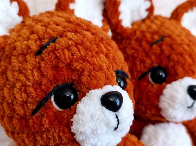 Plush Squirrel Amigurumi Crochet Pattern — lifestyle photo