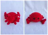 Mini Crab Amigurumi Pattern, Cute Beach Crochet Sea Animal Toy, Easy Beginner Plush Crab Softie, Nursery Decor, PDF Pattern Instant Download — photo 7