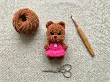 Baby Bear in a Dress Amigurumi Crochet Pattern — photo 4