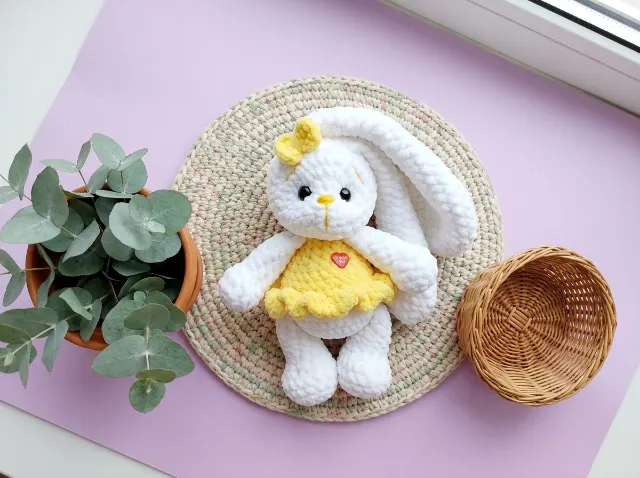 Bunny in a Dress Crochet Pattern