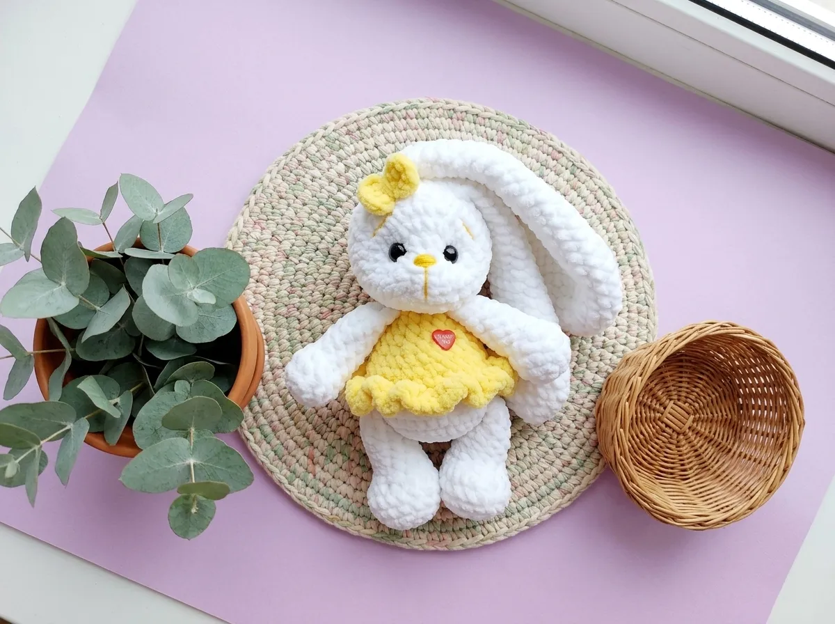 Bunny in a Dress Crochet Pattern