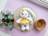 Bunny in a Dress Crochet Pattern — photo 1