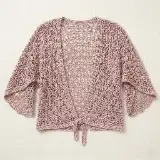 Boho Lacy Crochet Cardigan Pattern — photo 3