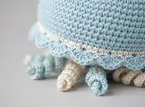 Little Jellyfish Crochet Pattern, Amigurumi Jellyfish Keychain Charm, Cute Sea Animal Nursery Decor Toy, PDF Pattern Instant Download — photo 4