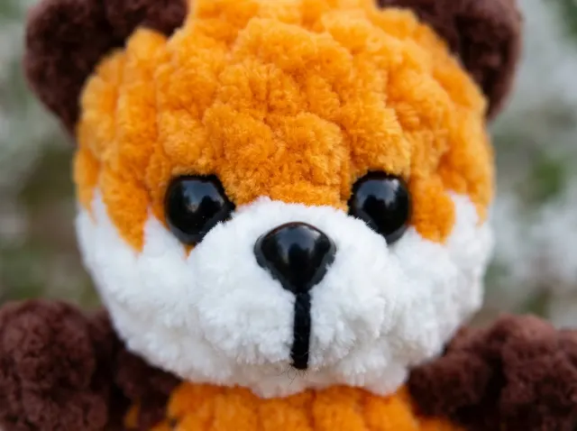 Fox Amigurumi Crochet Pattern — lifestyle photo