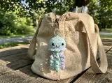 Little Jellyfish Crochet Pattern, Amigurumi Jellyfish Keychain Charm, Cute Sea Animal Nursery Decor Toy, PDF Pattern Instant Download — photo 1