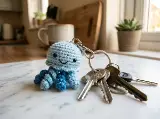Little Jellyfish Crochet Pattern, Amigurumi Jellyfish Keychain Charm, Cute Sea Animal Nursery Decor Toy, PDF Pattern Instant Download — photo 3