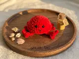 Mini Crab Amigurumi Pattern, Cute Beach Crochet Sea Animal Toy, Easy Beginner Plush Crab Softie, Nursery Decor, PDF Pattern Instant Download — photo 2