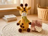 Giraffe Amigurumi Crochet Pattern with Scarf, Cute Safari Animal Plush Toy, Nursery Decor Baby Shower Gift, PDF Pattern Instant Download — photo 2