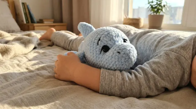 Baby Dolphin Amigurumi Crochet Pattern — lifestyle photo