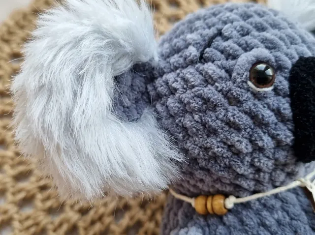 Plush Koala Amigurumi Crochet Pattern — lifestyle photo