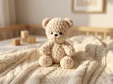 Mini Teddy Bear Crochet Pattern PDF, Easy Amigurumi Bear Pattern, Beginner Friendly Plush Bear Toy, Nursery Decor, Instant Download — photo 5