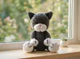 Amigurumi Plush Sitting Cat Amigurumi Crochet Pattern — photo 4