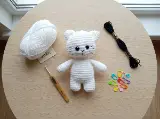 White Kitten Crochet Amigurumi Pattern PDF — photo 5