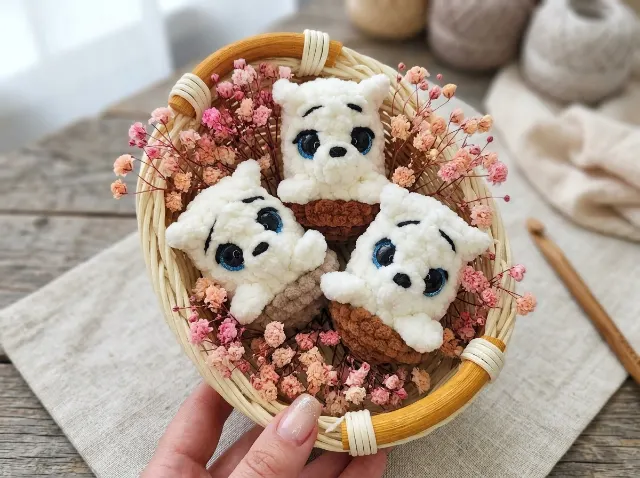 Teddy Bear Amigurumi Crochet Pattern PDF  — lifestyle photo