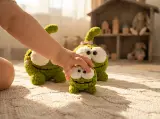 Green Monster Amigurumi Crochet Pattern, Big and Little Round Toy Family Set, Cute Plush Nursery Decor Baby Kids Gift, PDF Instant Download — photo 2