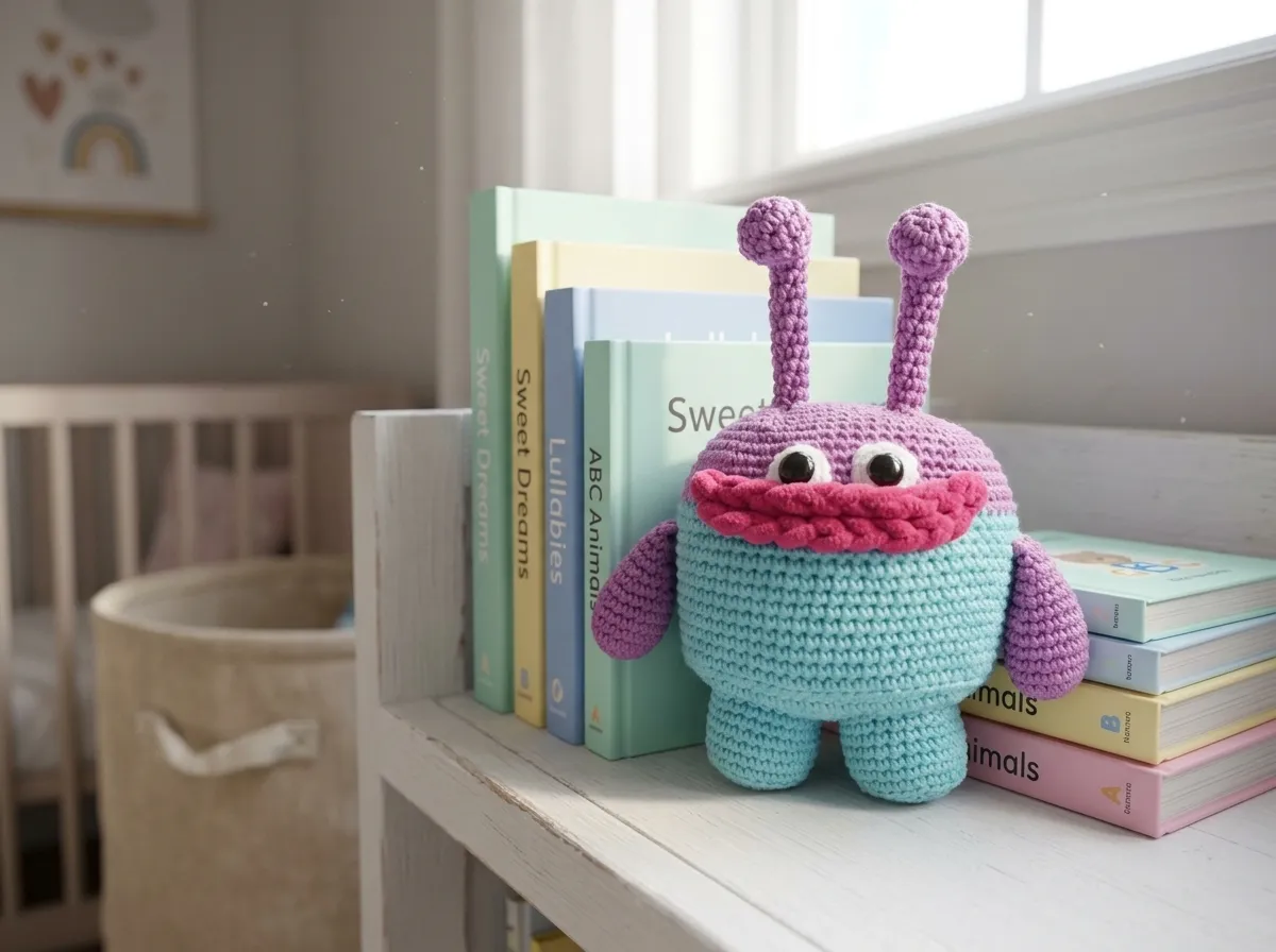 Cute Alien Creature Amigurumi Crochet Pattern